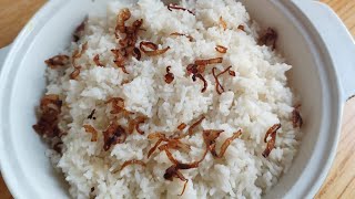 পোলাও রান্নার রেসিপি। পোলাও Plain Pulao RecipePulao RannaBangladeshi Pulao Recipe [upl. by Ravi433]