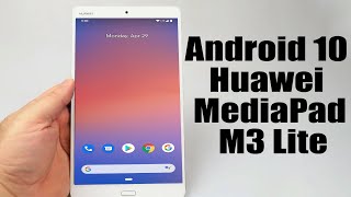 Install Android 10 on Huawei MediaPad M3 Lite 810 Pixel Experience ROM  How to Guide [upl. by Ssenav]