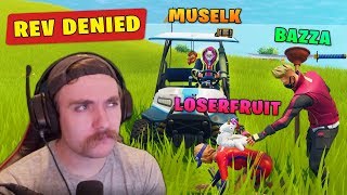 Muselk Abandons Loserfruit  Fortnite Battle Royale [upl. by Asiruam831]