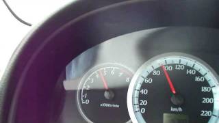 Chevrolet Lacetti 16 0100 kmh acceleration [upl. by Isayg]