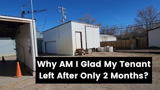 Why I am Glad My Tenant Stopped Paying and Left After Only 2 Months [upl. by Ahtamas855]