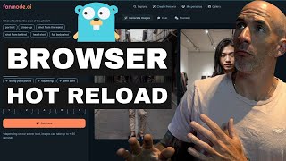 HOT Reloading The Browser With Templ Tailwind And Golang [upl. by Crowley]