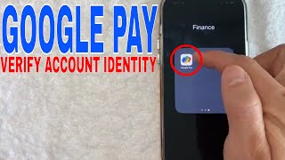 ✅ How To Verify Account Identity For Google Pay 🔴 [upl. by Lleval]