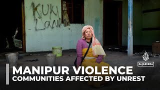 Manipur violence Communities affected by curfews and internet shutdown [upl. by Etteloiv]