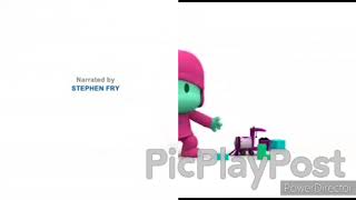 Pocoyo Theme Song In Split Slow Voice [upl. by Kier16]