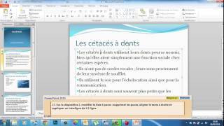 Examens MOS Powerpoint 2010 Question 17 [upl. by Anialed]