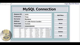 How to Connect to MySQL Database Insert Update and Delete in Java NetBeans  Full Tutorial [upl. by Anek]