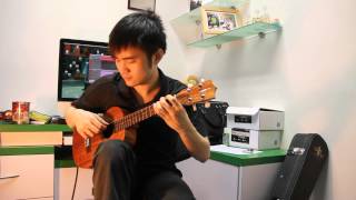 Castle in the Sky 天空之城 Ukulele Steven Law [upl. by Tobye]