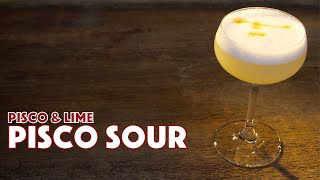 🔞 1903 Pisco Sour Cocktail Recipe Peru Chile [upl. by Hollander]