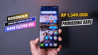 RAJA HP 1 JUTAAN NGAMUK  AMOLED CURVED 120 HZ 6000mAh RAM 12256 GB  HP SEJUTAAN TERBAIK 2024 [upl. by Damha599]