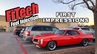 1969 Camaro FiTech EFI First Impressions [upl. by Tullius774]