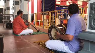 Uchi kaala pooja  Singapore Sri Srinivasa Perumal Temple [upl. by Yatnoj]