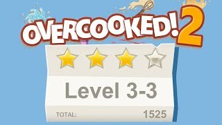 Overcooked 2 Level 33 4 stars 2 player Coop [upl. by Araminta]