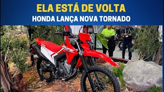 Nova Tornado 300 da Honda é Lançada no Festival Interlagos 2024 [upl. by Ahsram499]