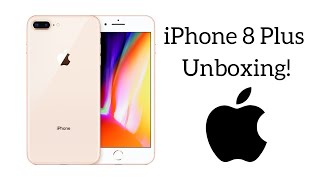 iPhone 8 Plus Unboxing  Rose Gold  Giveaway Announcement [upl. by Papageno]