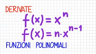 DERIVATE 2 funzioni polinomiali e non solo  DR10 [upl. by Ellemaj]