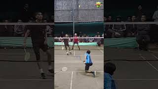 Epic Long Rally Amazing defence by Sarfaraz sports badminton FULL VIDEO LINK IN COMMENT [upl. by Grunenwald]