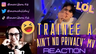 ENGITA Italian React to Trainee A  ‘Ain’t No Privacy’ MV [upl. by Llerrut838]