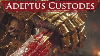 Adeptus Custodes Guardians of the Golden Throne  Warhammer 40k Lore [upl. by Kirstin237]