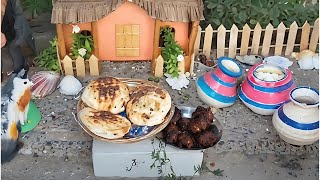 Chapli Kabab Recipe  Chapli Kabab  Mini Mud Cooking [upl. by Chalmers]