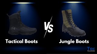 Tactical Boots vs Jungle Boots Which One Should You Choose [upl. by Carvey]