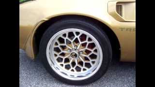 1978 Pontiac Trans Am Solar Gold 18quot Snowflake wheels For Sale Now [upl. by Imtiaz474]