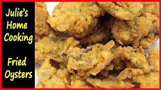 How to make the BEST Fried Oysters 🦪  JKMCraveTV [upl. by Ytirahs]