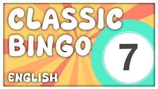 Classic Themed 90Ball Bingo Game  7 [upl. by Yahsram]