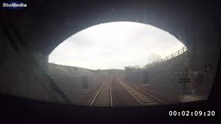 THE BORDERS RAILWAY CAB RIDE  EDINBURGH WAVERLEY TO TWEEDBANK  IN UNDER 4 MINUTES [upl. by Davilman]