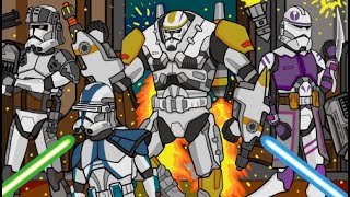 Clones in Revenge of The Sith [upl. by Nodnorb85]