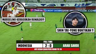 KEMENAGAN LUAR BIASA KELAS EROPA Inilah Hasil Indonesia vs Arab Saudi Malam Ini  Indonesia vs Arab [upl. by Dagna]