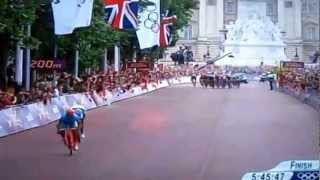 Alexandre Vinokourov Win London 2012 [upl. by Leeban]