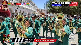 PRIMER CONVITE  CARNAVAL DE ORURO BOLIVIA 2025 [upl. by Llehctim]