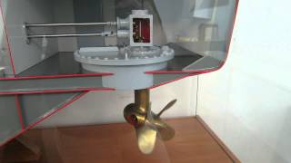 tug boat propeller model at deutsches museum [upl. by Ahsyekal]