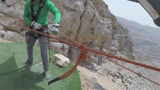 Längste Zipline der Welt Jebel Jais Flight  Ras Al Khaimah [upl. by Hengel]