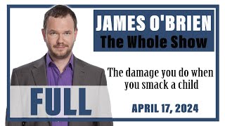 James OBrien  The Whole Show The damage you do when you smack a child [upl. by Ygiaf]