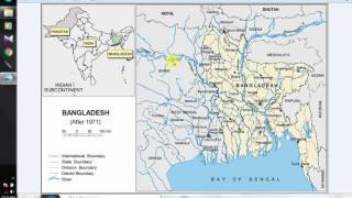 বাংলাদেশের সকল ম্যাপ Maps of Bangladesh [upl. by Wilmar]