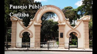 Passeio Publico Park  Curitiba  Brazil 4K Walking Tour [upl. by Heddy]