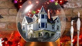 Photoshop Tutorial How to Make a Custom SNOWGLOBE from scratch [upl. by Remot]