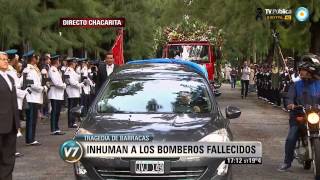 Visión 7 Tragedia de Barracas Último adiós a los bomberos 1 de 2 [upl. by Booma]