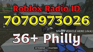 Philly Roblox Radio CodesIDs [upl. by Morrell]