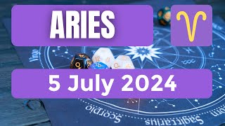 Aries horoscope  Aries Horoscope for Today 5 July 2024 [upl. by Ineslta]