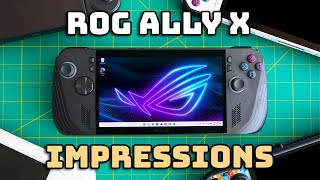 ROG Ally X 5 Upgrades 2 Downgrades [upl. by Hoashis860]