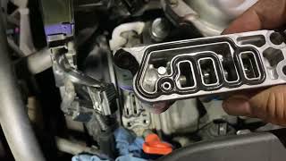 Fix Engine Oil Leak from VTEC Solenoid in Honda Odyssey 2005  2010 [upl. by Lindholm]