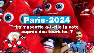 La mascotte des Jeux atelle la cote auprès des touristes  • FRANCE 24 [upl. by Ettelloc]