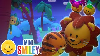 With the animals 🌙 Lullaby 🌙 Mini Smiley  Songs and Nursery Rhymes for Kids [upl. by Herwin555]