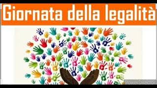 Giornata della legalità 23 maggio scuola dellinfanzia didattica a distanza [upl. by Nolak]