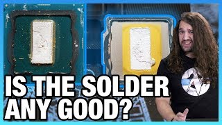 i99900K Review amp Delid Solder vs Paste Game Streaming Benchmarks [upl. by Adnolrehs]