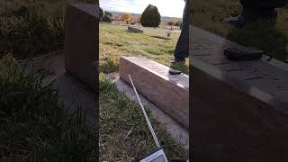 Olathe Cemetery Spirit Box reading Halloween 2024 [upl. by Levi]