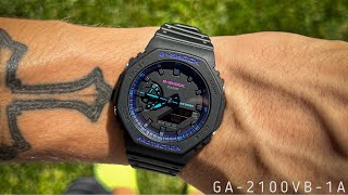 Casio GShock Blue Violet GA2100VB1A [upl. by Iruj614]